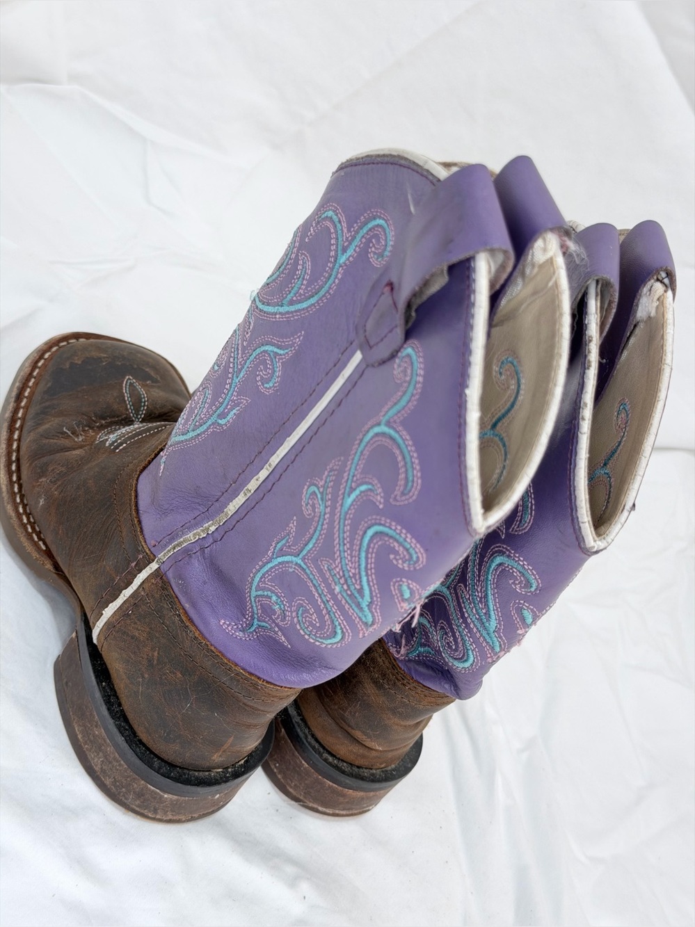 Old West Purple Cowboy Boots | Toddler 10.5